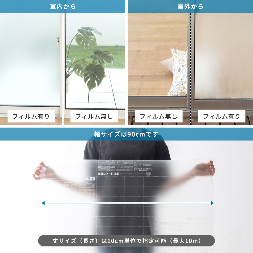 フロストウィンドウフィルム 飛散防止タイプ 詳細