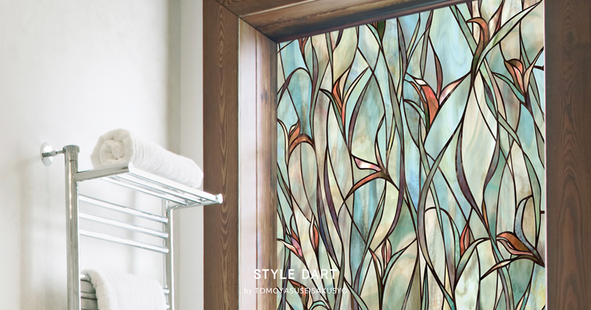 ステンドグラス風ウィンドウフィルム｜ウォールステッカー
